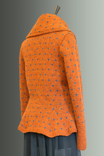 Kathrens Rare Knitwear Rita Hand Knit (orange) - back