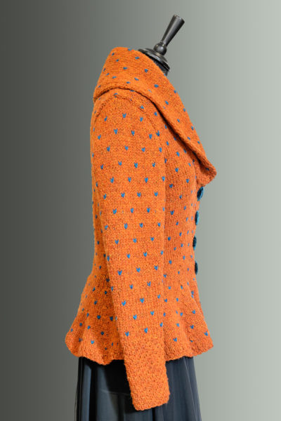 Kathrens Rare Knitwear Rita Hand Knit (orange) - side
