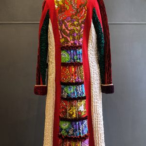 Kathrens Rare Knitwear one-off coat - back