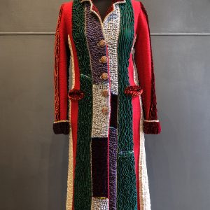 Kathrens Rare Knitwear one-off coat - front