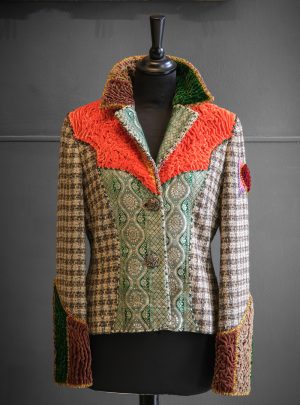 Kathrens Rare Knitwear one-off jacket #1 - front