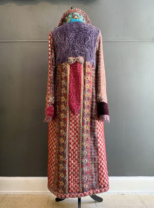 Kathrens Rare Knitwear one-off coat #1 - back