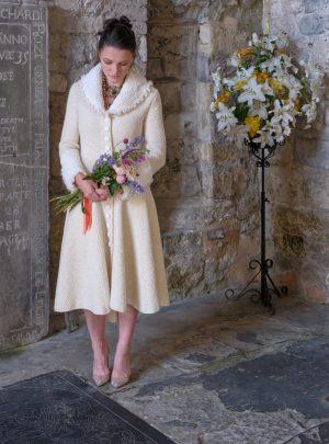 Ethel Celebration Coat by Kathrens Rare Knitwear (at the church) 1