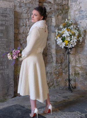 Ethel Celebration Coat by Kathrens Rare Knitwear (at the church) 2