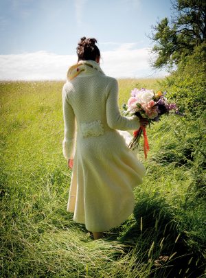 Ethel Celebration Coat by Kathrens Rare Knitwear (in the meadow) 6