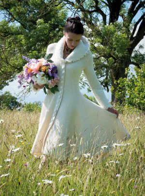 Ethel Celebration Coat by Kathrens Rare Knitwear (in the meadow) 1